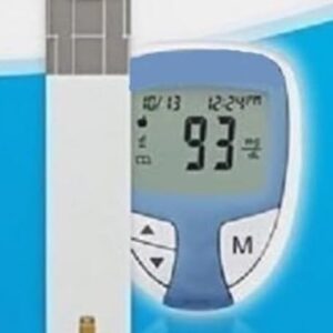 Glucostrips Made for Ba'yer Blood Glucose Monitors Only (Old Model), 100 Count + TouchSense Rounded Lancets,100 Counts (Combo)