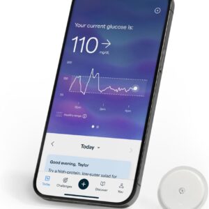 Lingo Continuous Glucose Monitor (CGM) & App. Made by Abbott. Know The Impact of What You eat. 1 Lingo biosensor Lasts up to 14 Days*. Designed for iPhone 11 Device or Later. US Only.